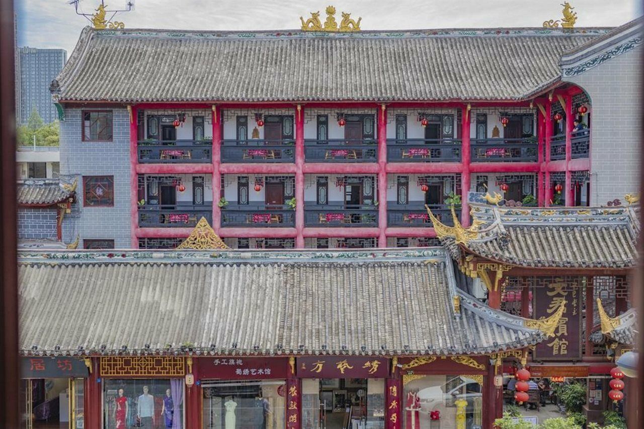 Chengdu Dreamstravelwenjuncourtyardhotel Exteriér fotografie